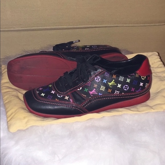 Multicolor Louis Vuitton Sneakers - Picture 1 of 4